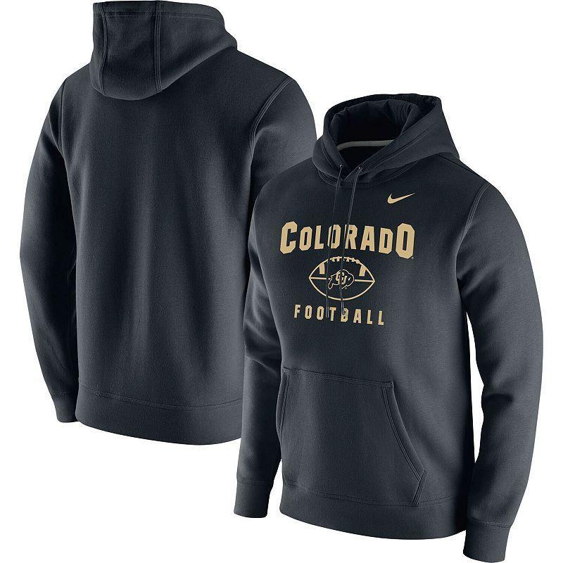 Mens Nike Colorado Buffaloes Football Oopty Oop Club Fleece Pullover Hoodie Product Image