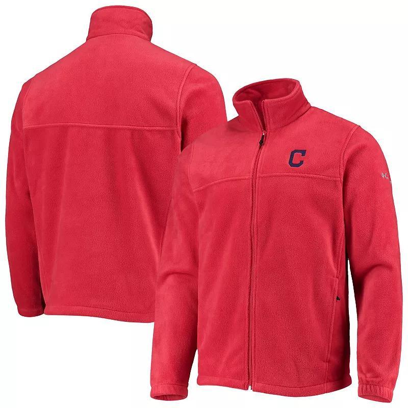 Mens Columbia Cleveland Indians Full-Zip Flanker Jacket Product Image