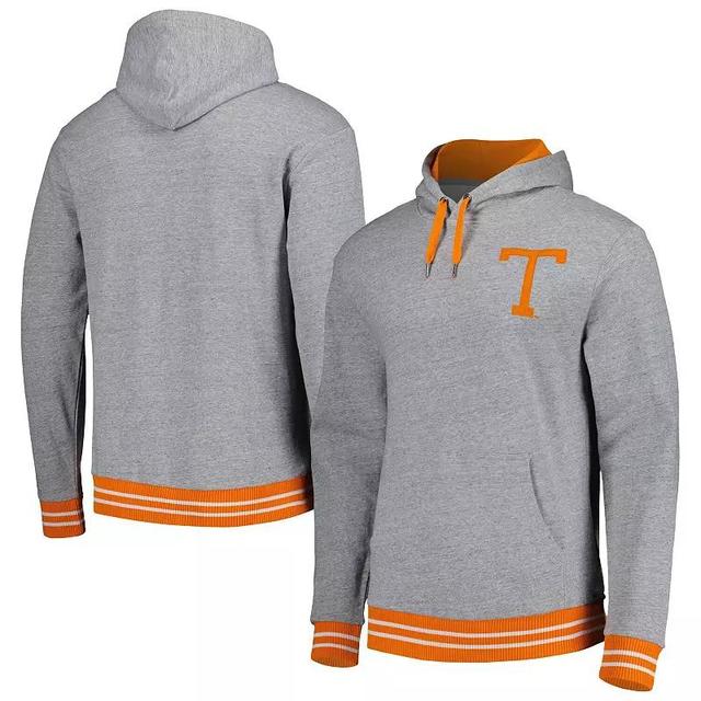 Mens Mitchell & Ness Heather Gray Tennessee Volunteers Pullover Hoodie Product Image