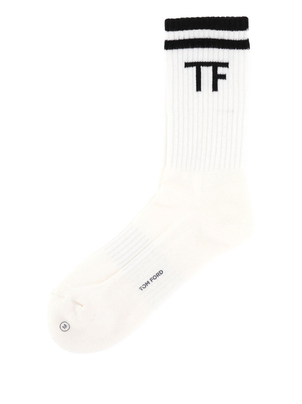 Sport Socks In Zawbl Combo White & Black Product Image