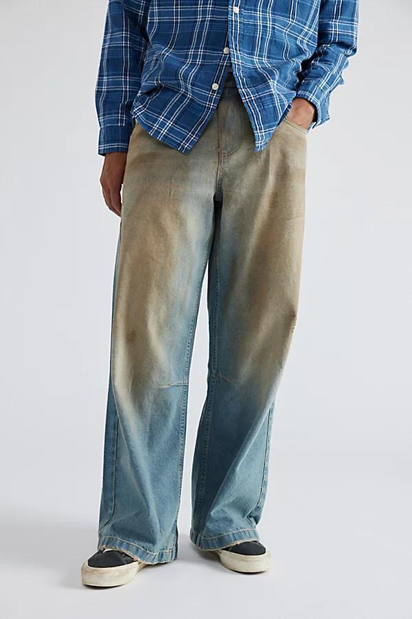 Jaded London Colossus Mud Wash Baggy Fit Jean Mens at Urban Outfitters Product Image