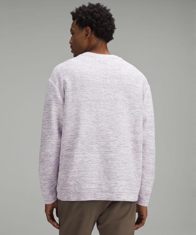 Relaxed-Fit Crewneck Knit Sweater Product Image