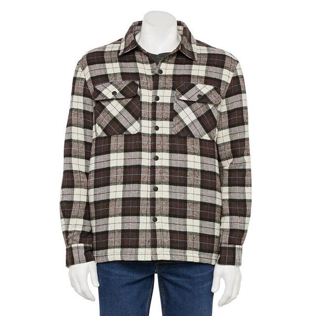 Mens Sonoma Goods For Life Flannel Shirt Jacket Product Image