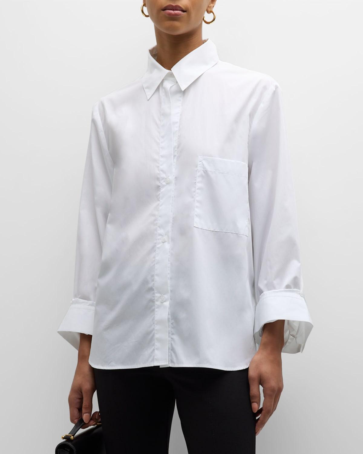 Womens New Morning After Poplin Shirt product image