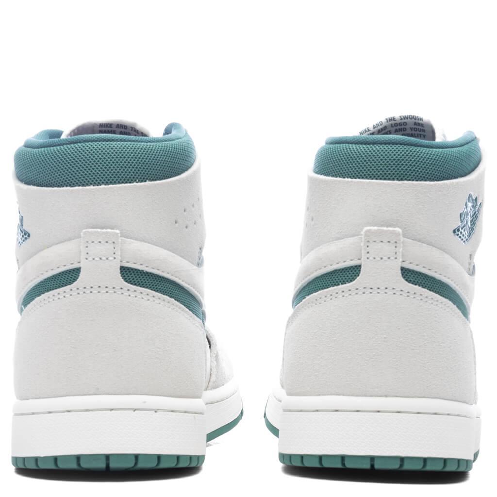 Air Jordan 1 Zoom CMFT 2 - Summit White/Biocoastal/Oxidized Green Male Product Image