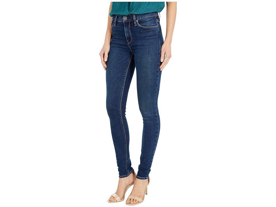 Hudson Nico Mid Rise Ankle Skinny Jeans in Obscurity Product Image