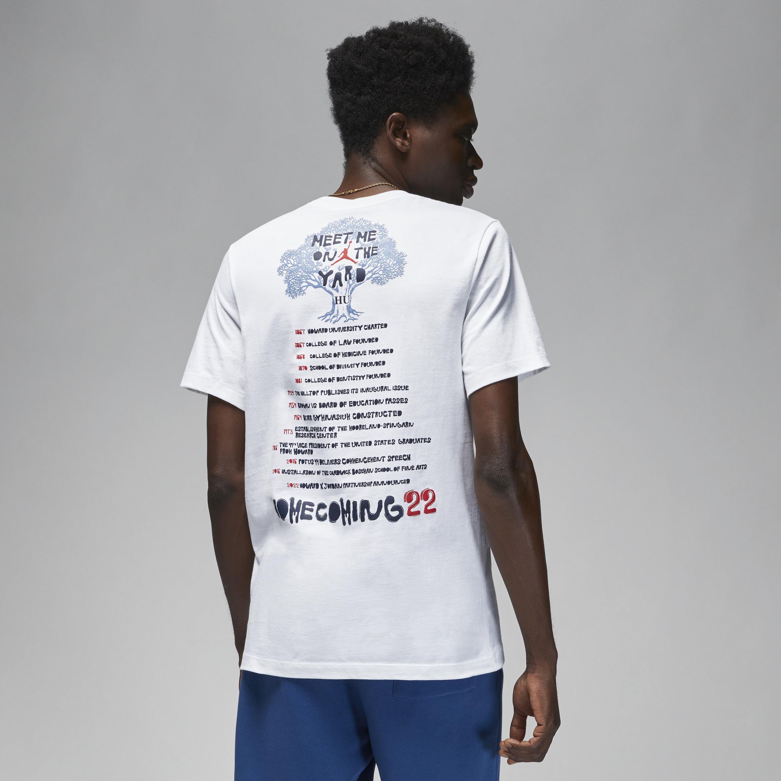 Men's Jordan x Howard University T-Shirt Product Image