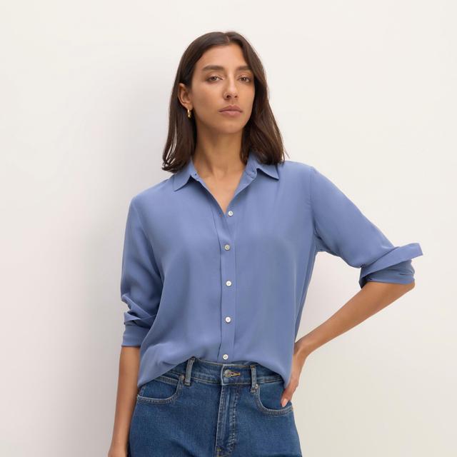 Womens Must-Have Shirt in Washable Silk by Everlane Product Image