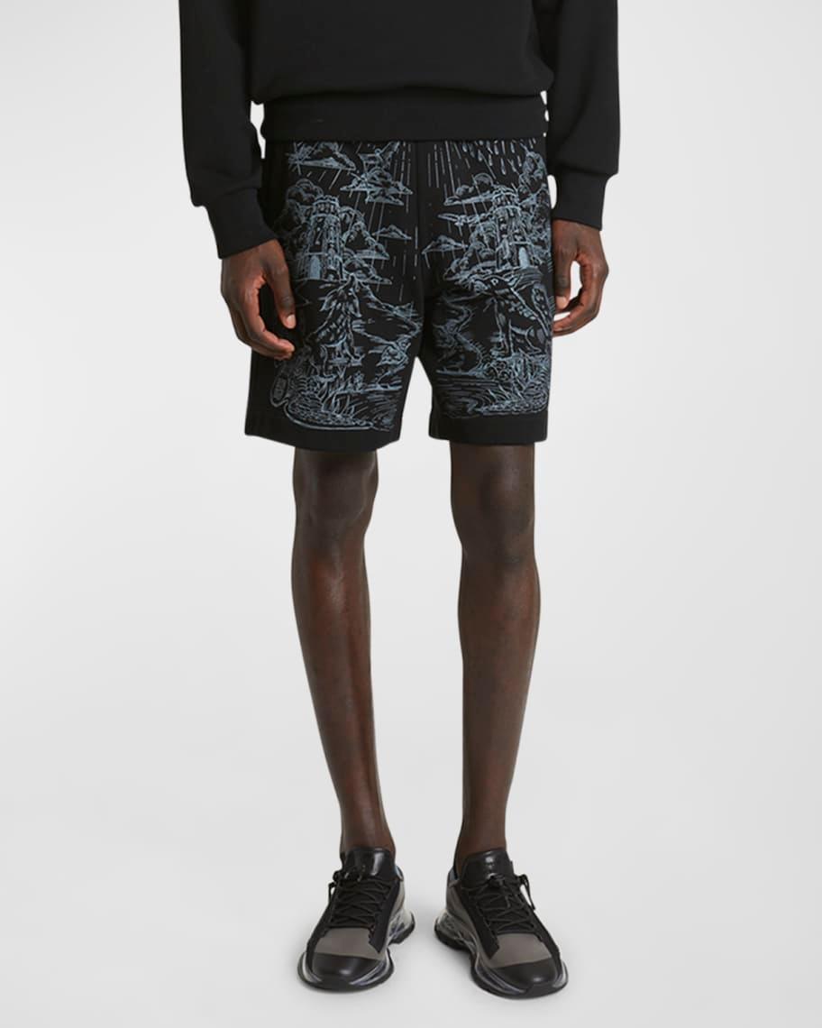 Men's Artwork Cotton Shorts Product Image