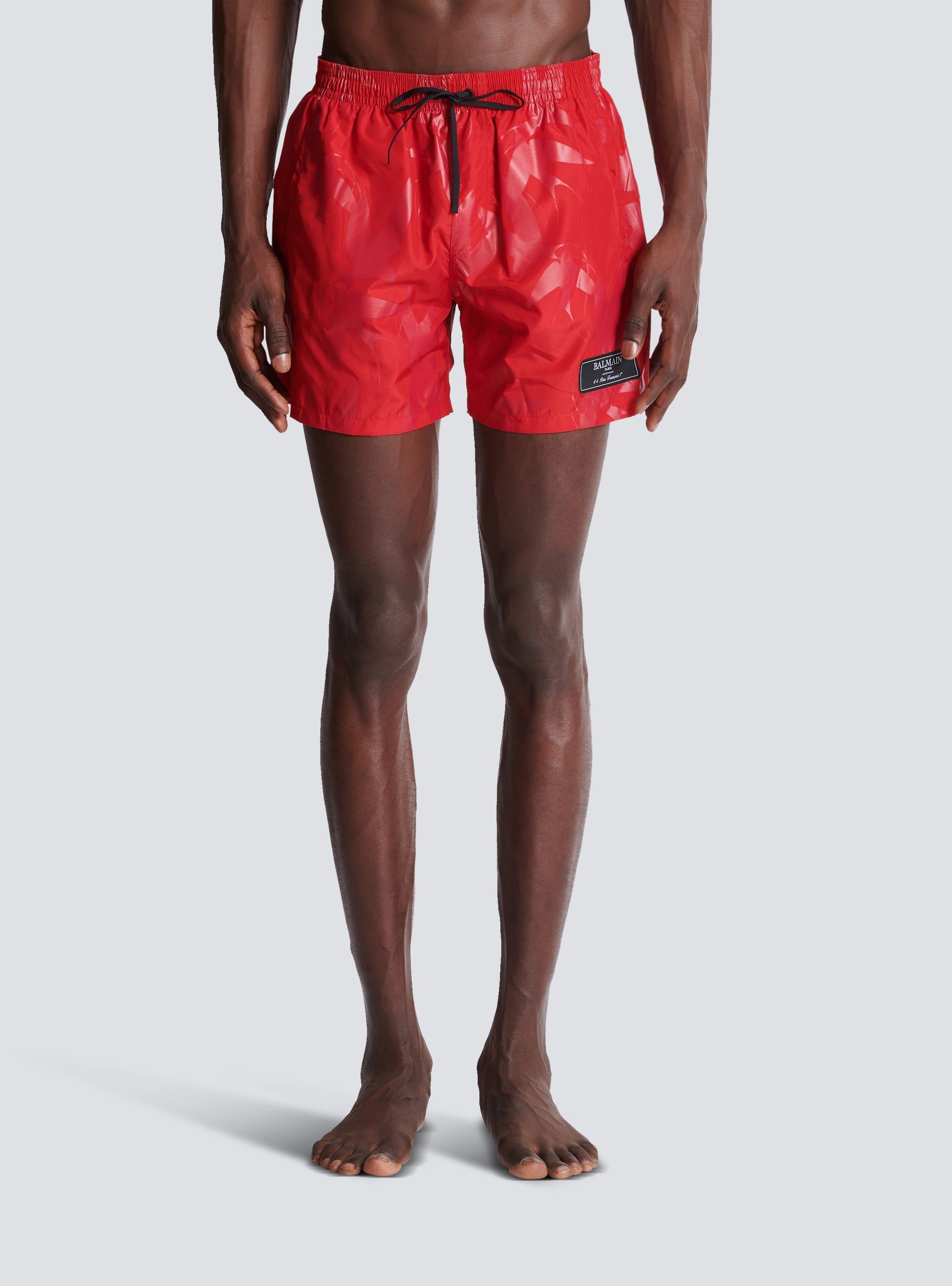 Swallow printed swim shorts Product Image