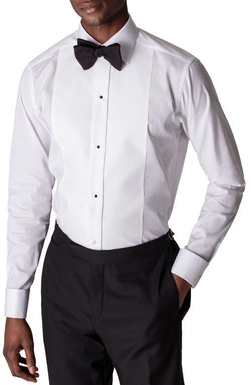 Mens Classic-Fit Piqu Formal Shirt Product Image