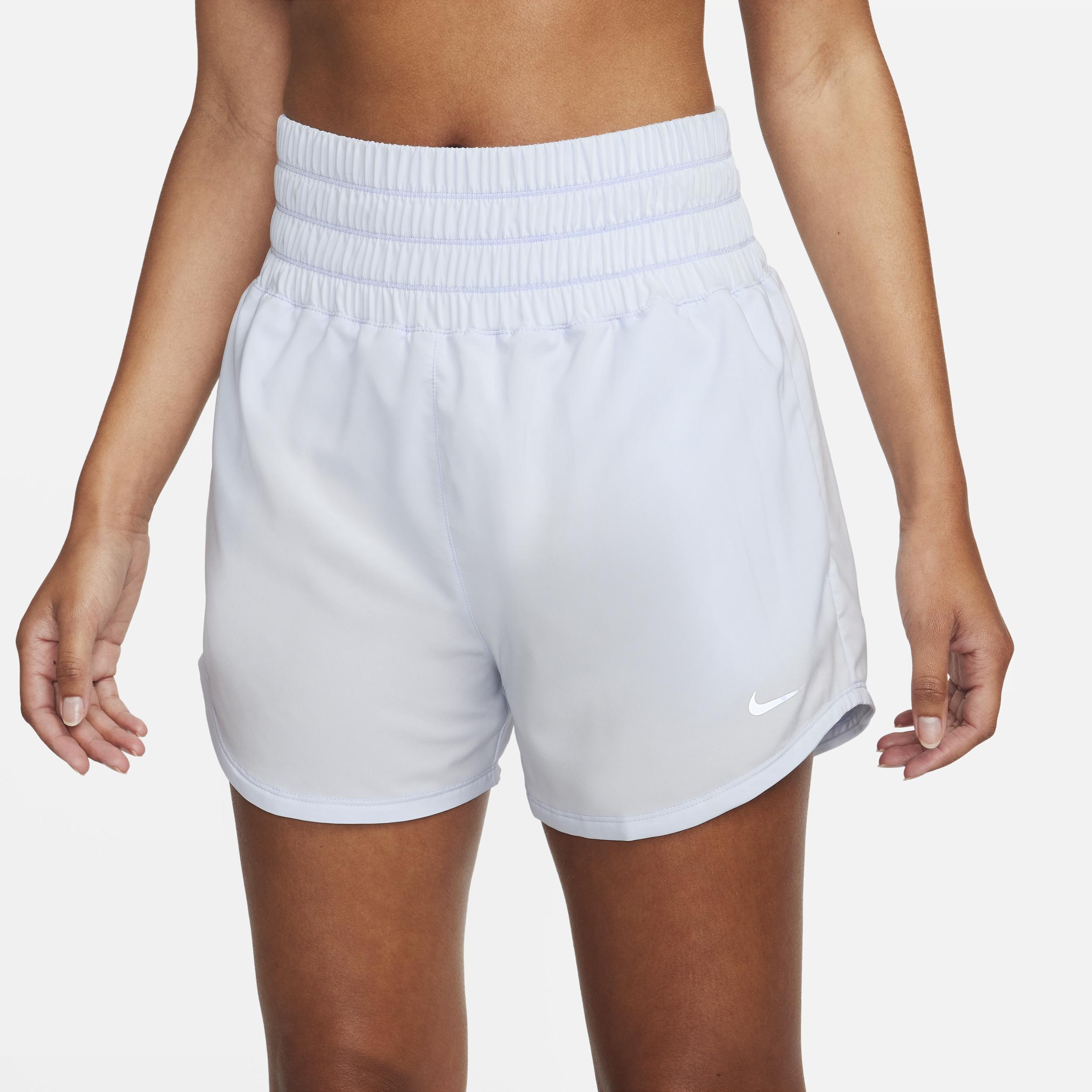 Nike Womens One Dri-FIT Ultra High-Waisted 3 Brief-Lined Shorts Product Image