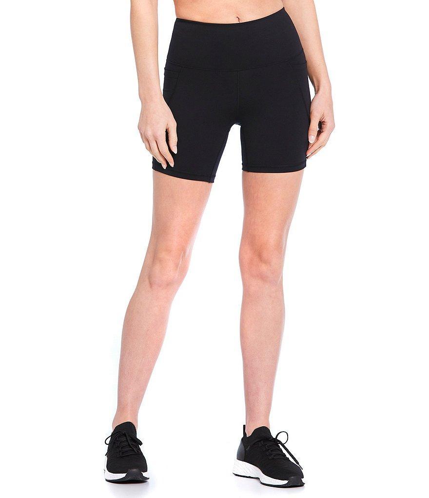 Antonio Melani Active Power 6#double; High Waisted Side Pocket Coordinating Bike Shorts product image