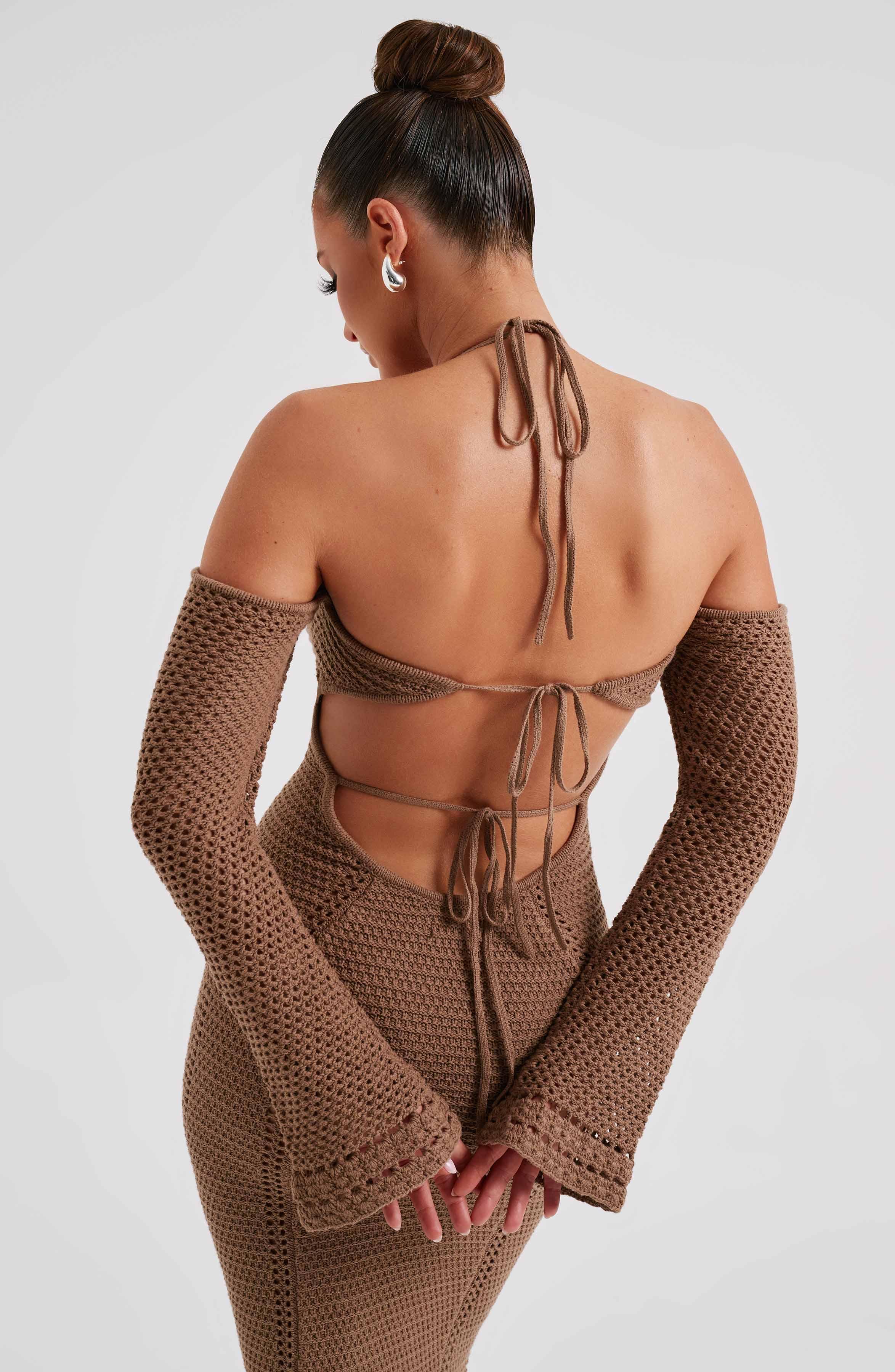 Samariah Maxi Dress - Chocolate Product Image