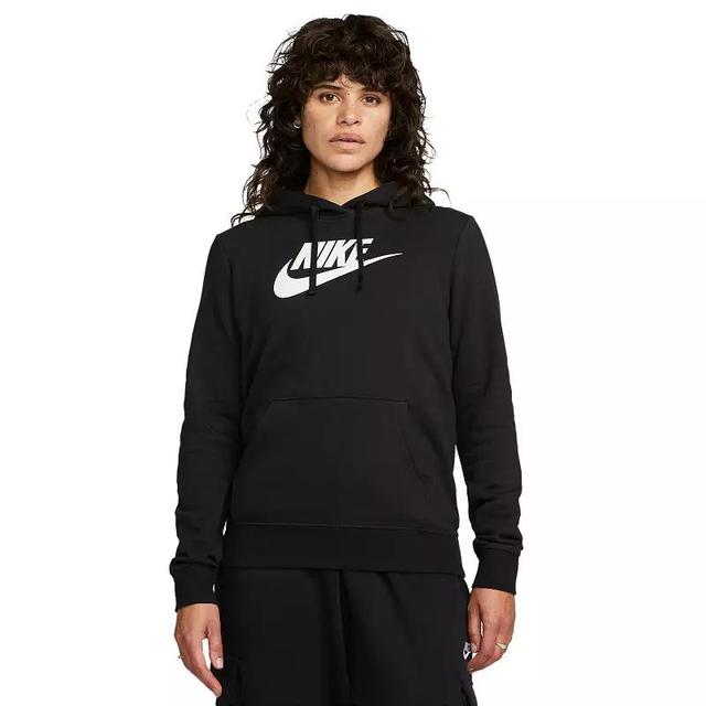 Womens Nike Sportswear Club Large Logo Fleece Hoodie Product Image