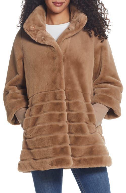 Gallery Water Resistant Faux Fur Jacket Product Image