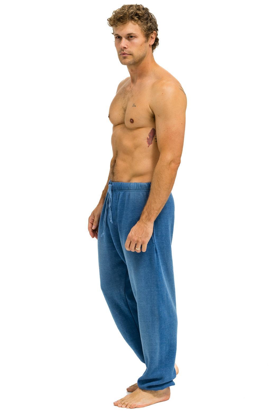 ESSENTIAL SWEATPANTS - FADED WATER Male Product Image