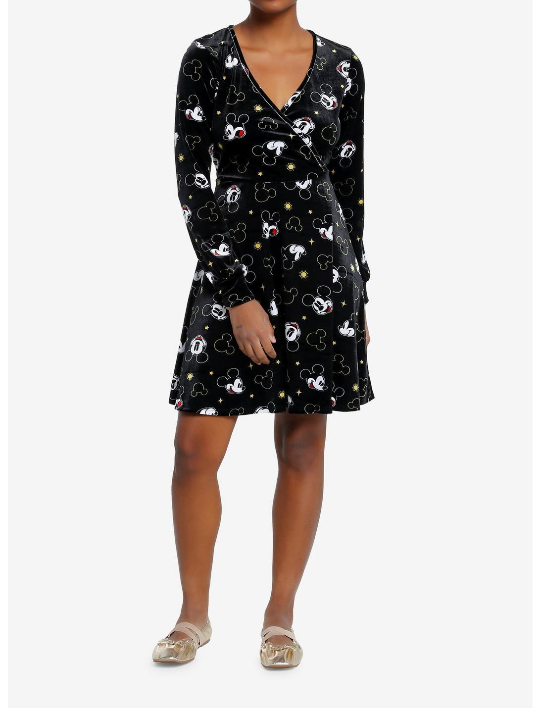 Disney Mickey Mouse Icons Velvet Dress Product Image