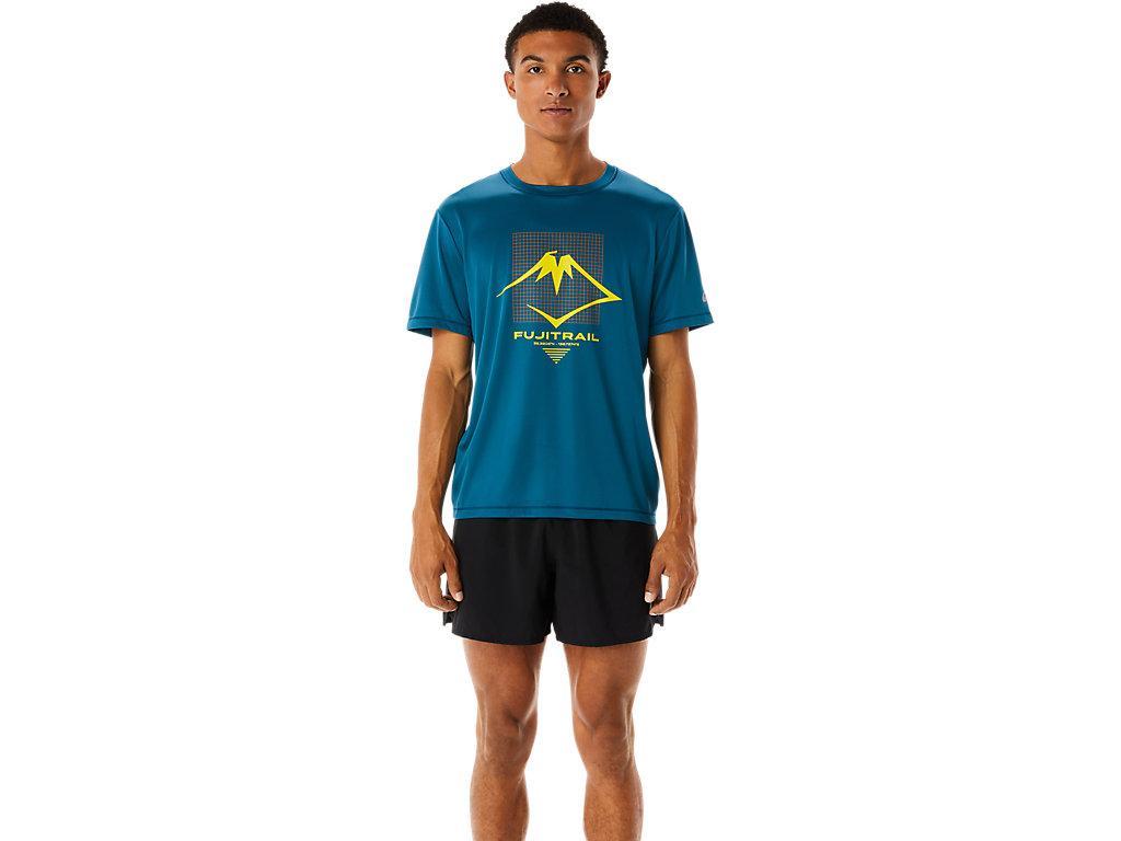 ASICS Men's Fujitrail Logo Short Sleeve Top Product Image