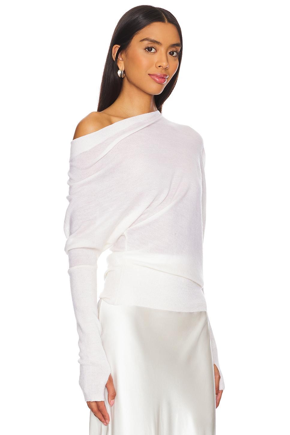 Tissue Cashmere Slouch Sweater Enza Costa Product Image