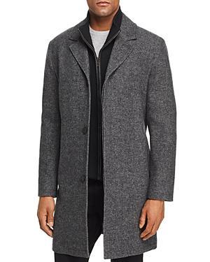 Cole Haan Mens Classic 2-in-1 Notch Lapel Coat Product Image