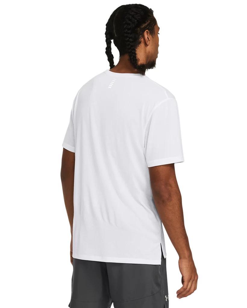 Men's UA Launch Splatter Short Sleeve Product Image