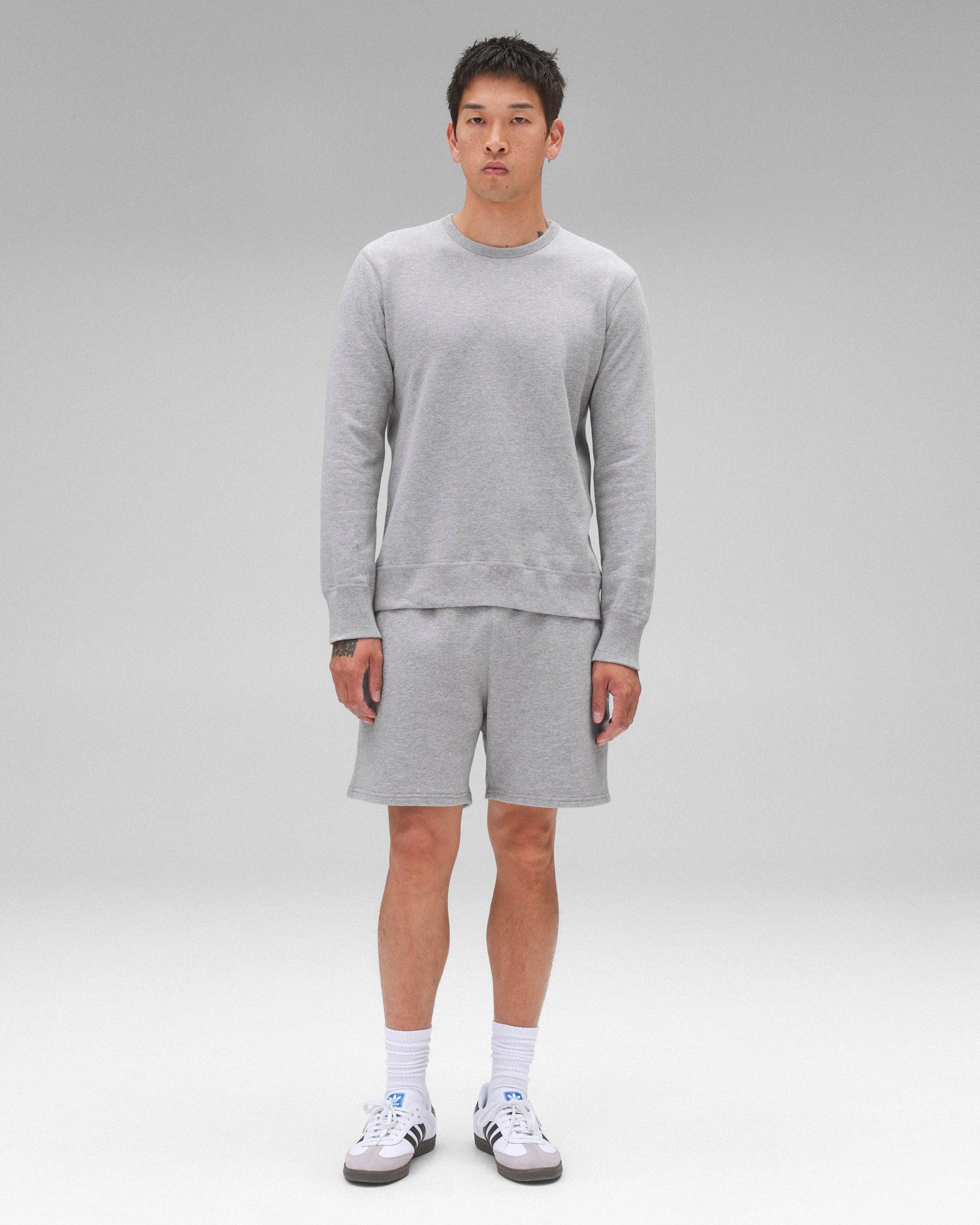 Midweight Terry Slim Crewneck Male Product Image