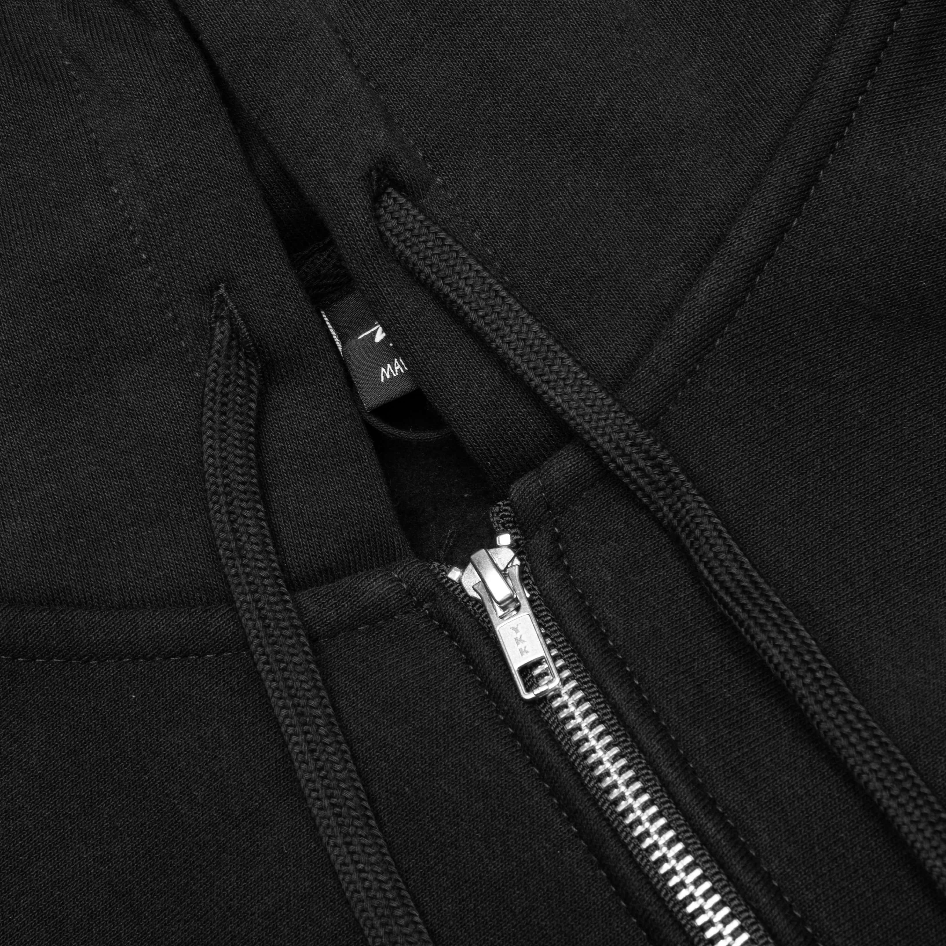 Built To Last Zip Hoodie - Black Male Product Image