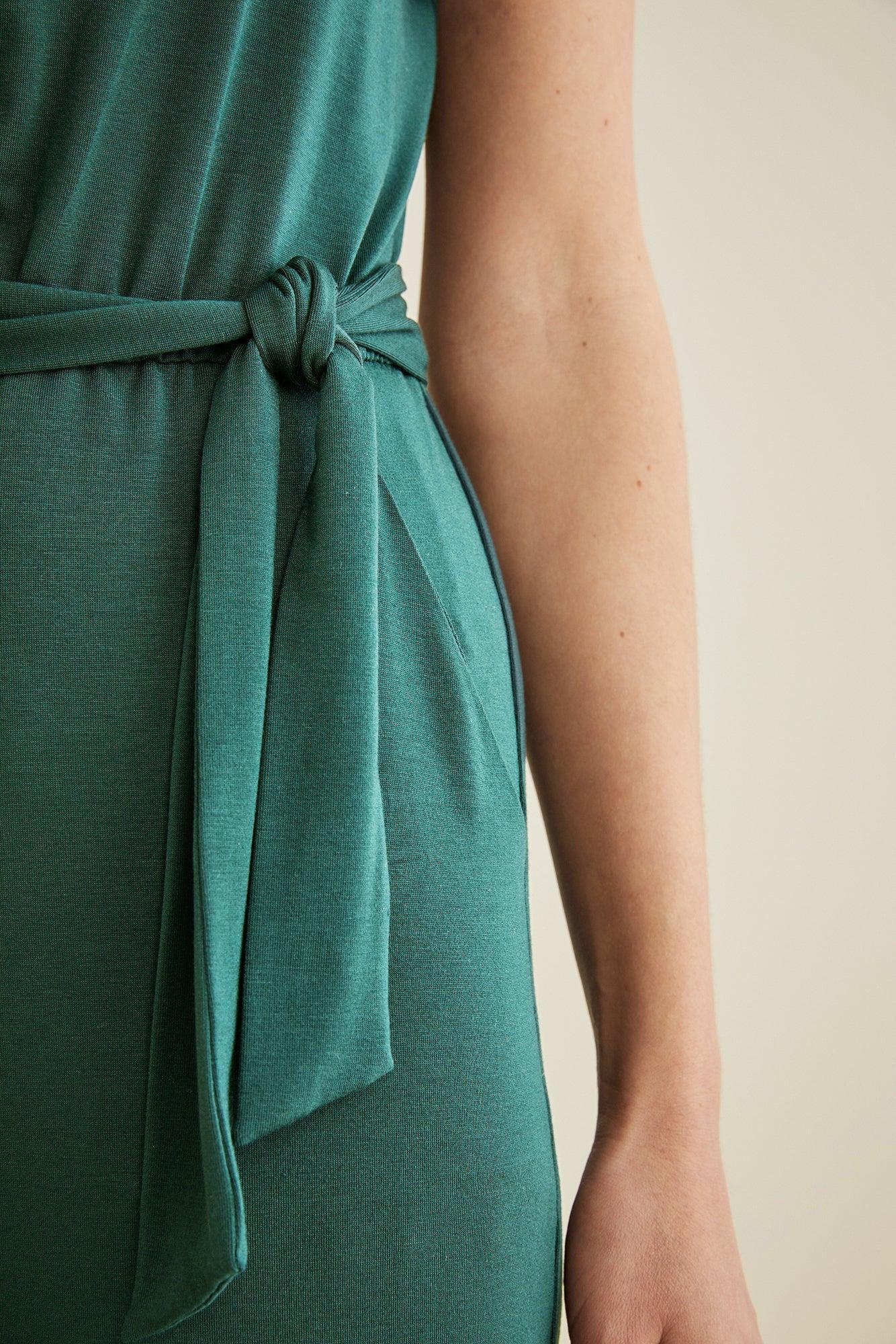 Aki Jumpsuit - Emerald Green - ReAmour Product Image