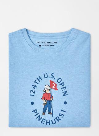 Peter Millar Mens 124th U.S. Open T-Shirt | Color: Cottage Blue | Size: 3XL Product Image