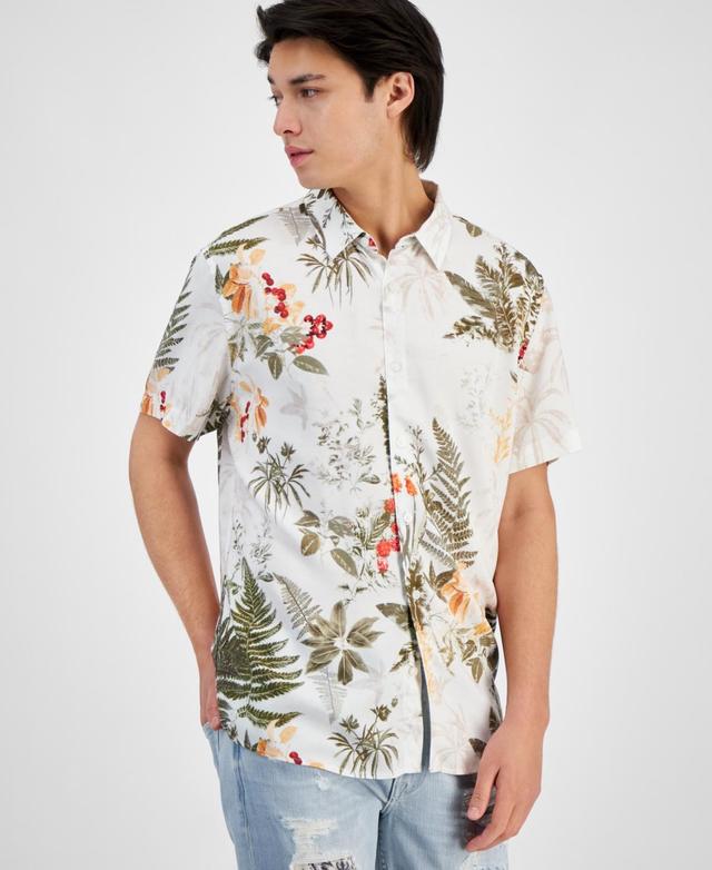 Guess Mens Botanical Garden Graphic Shirt Product Image