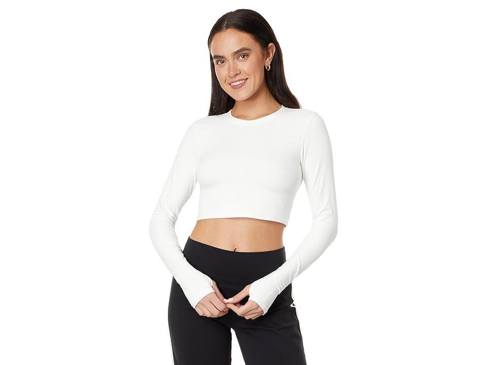 Womens Airweight Long-Sleeve Crop Top Product Image