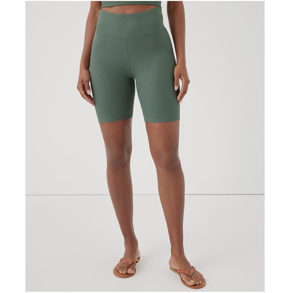 Pact Womens On the Go-To Rib Bike Short Product Image