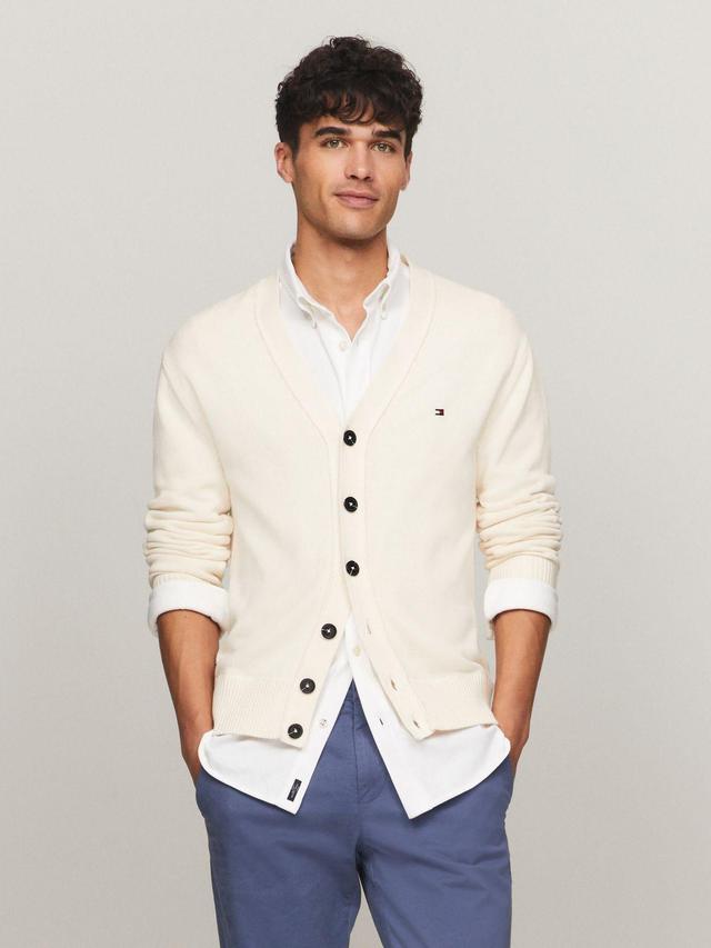 Tommy Hilfiger Men's Cotton Jersey Cardigan Product Image