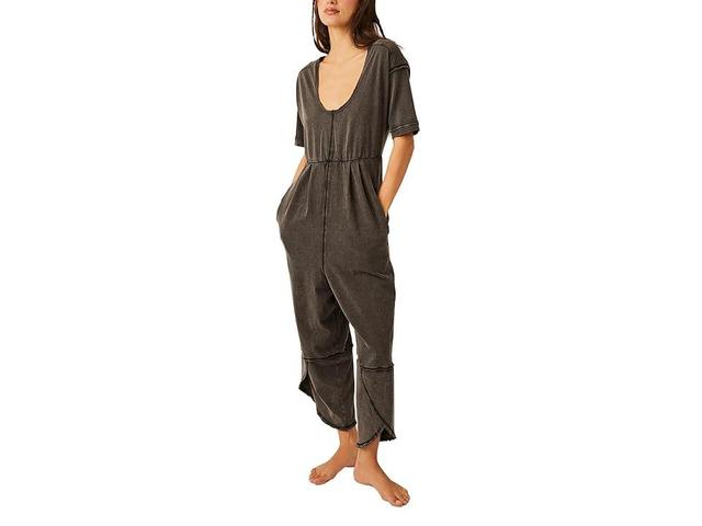 Free People Good Side Romper Women's Jumpsuit & Rompers One Piece Product Image