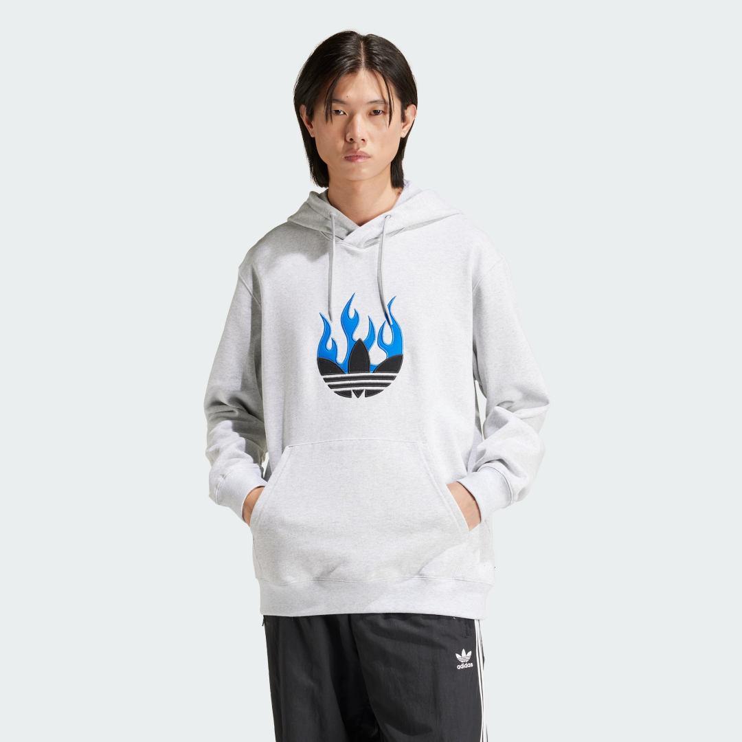 Flames Logo Hoodie Product Image