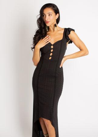 Priya Dress in Black Product Image