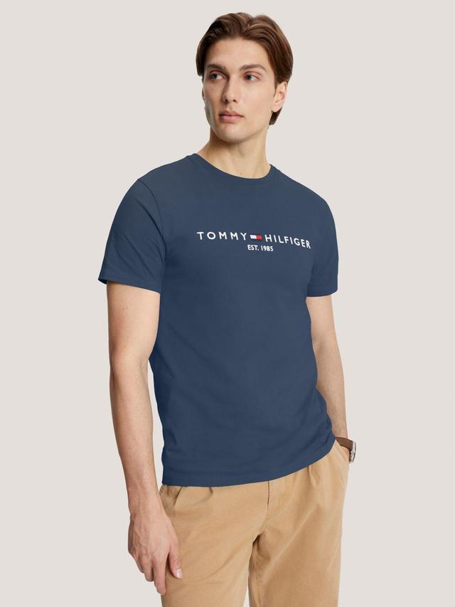 Tommy Hilfiger Men's Embroidered Tommy Logo T-Shirt Product Image