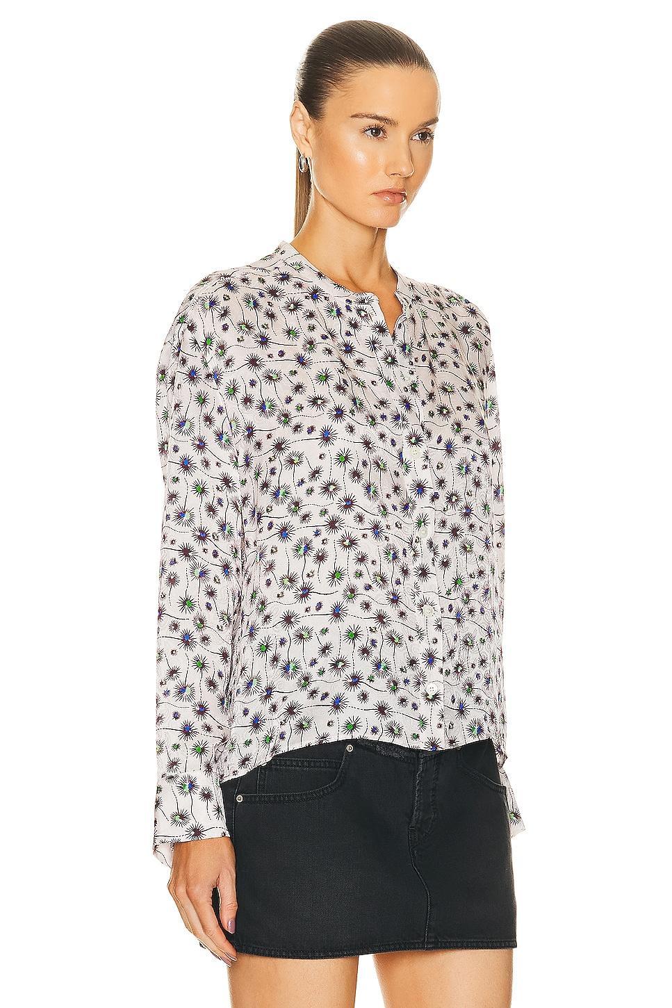 Isabel Marant Leidy Blouse in Cream Product Image