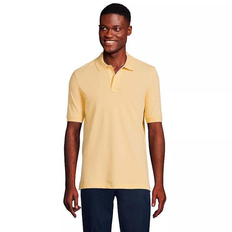 Mens Lands End Short Sleeve Mesh Polo Shirt Product Image