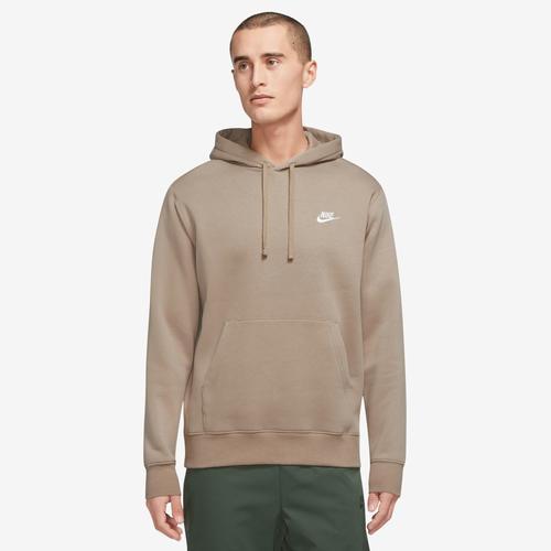 Mens Nike Sportswear Club Fleece Pullover Hoodie Green Product Image