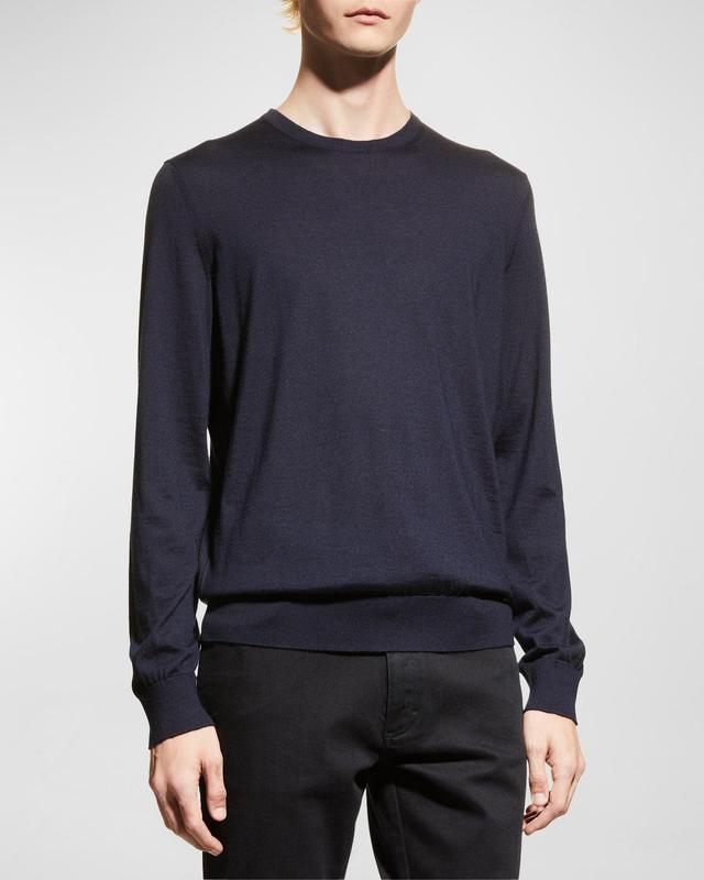 Mens Cashmere Crewneck Sweater Product Image