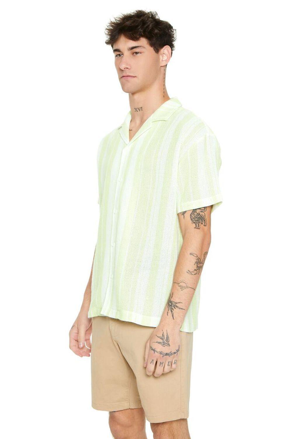 Textured Striped Shirt | Forever 21 Product Image