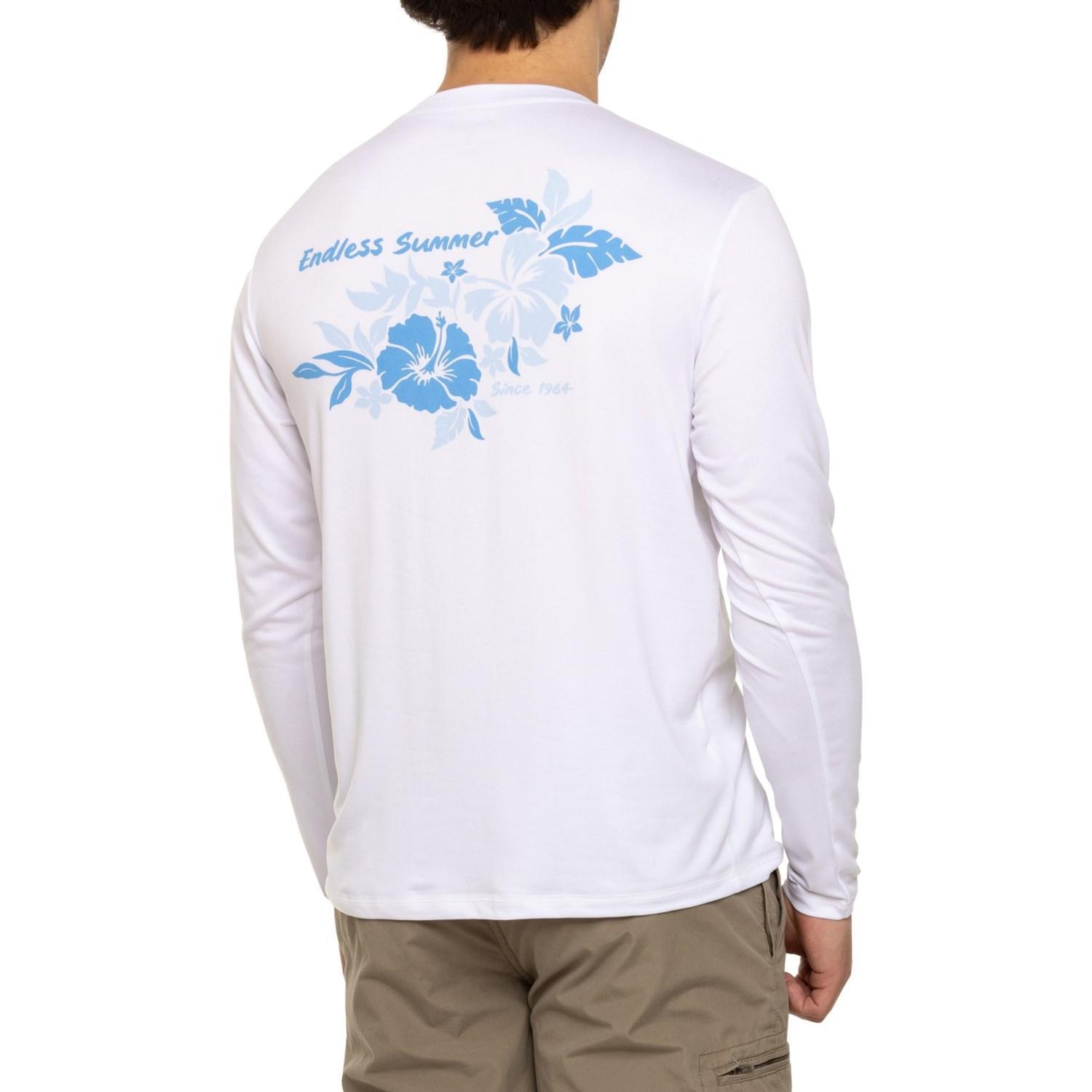 Endless Summer Hibiscus Graphic Sun Shirt - UPF 50, Long Sleeve Product Image