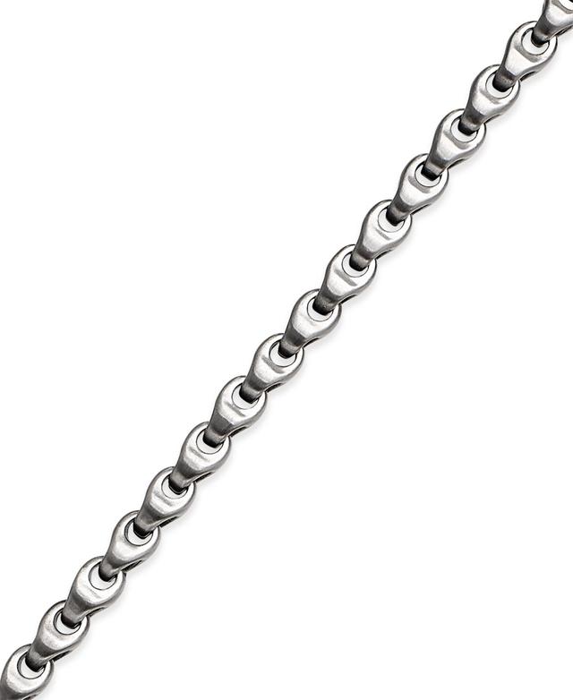 Mens Link Bracelet in Stainless Steel Product Image