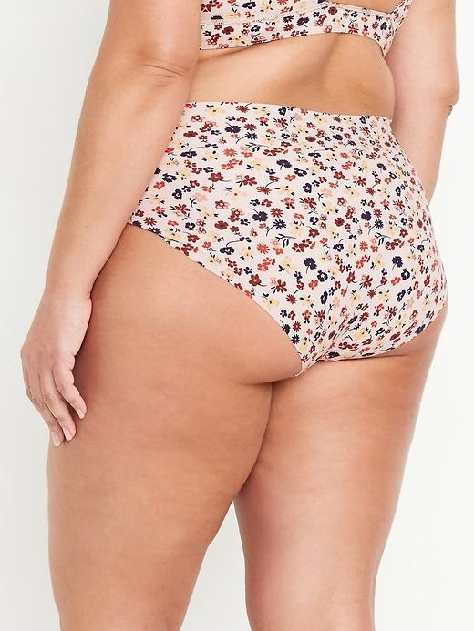 High-Waisted No-Show Brief Underwear Product Image