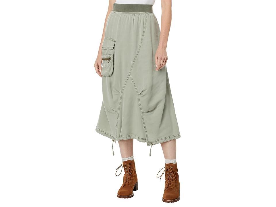 XCVI Palmira Cargo Skirt (Grove) Women's Skirt Product Image