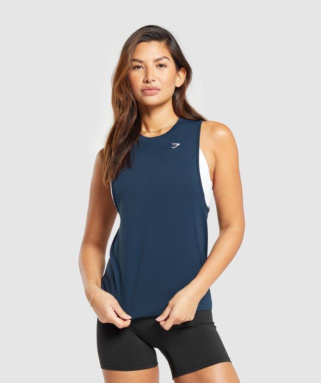 Gymshark Everyday Seamless Tank - Navy Female Product Image