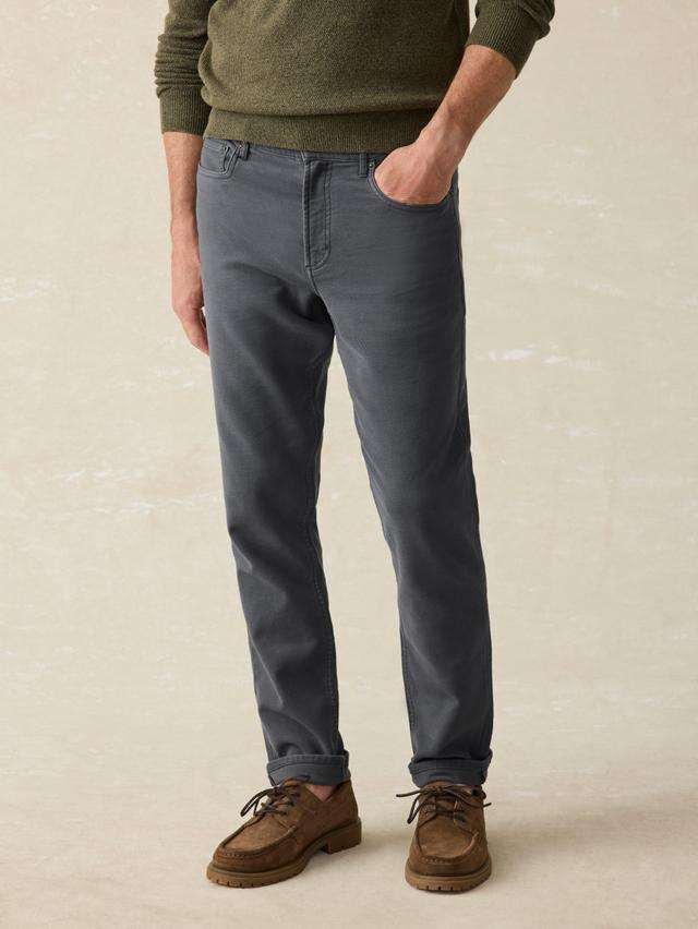 Stretch Terry 5-Pocket Pant - Deepest Navy Male Product Image