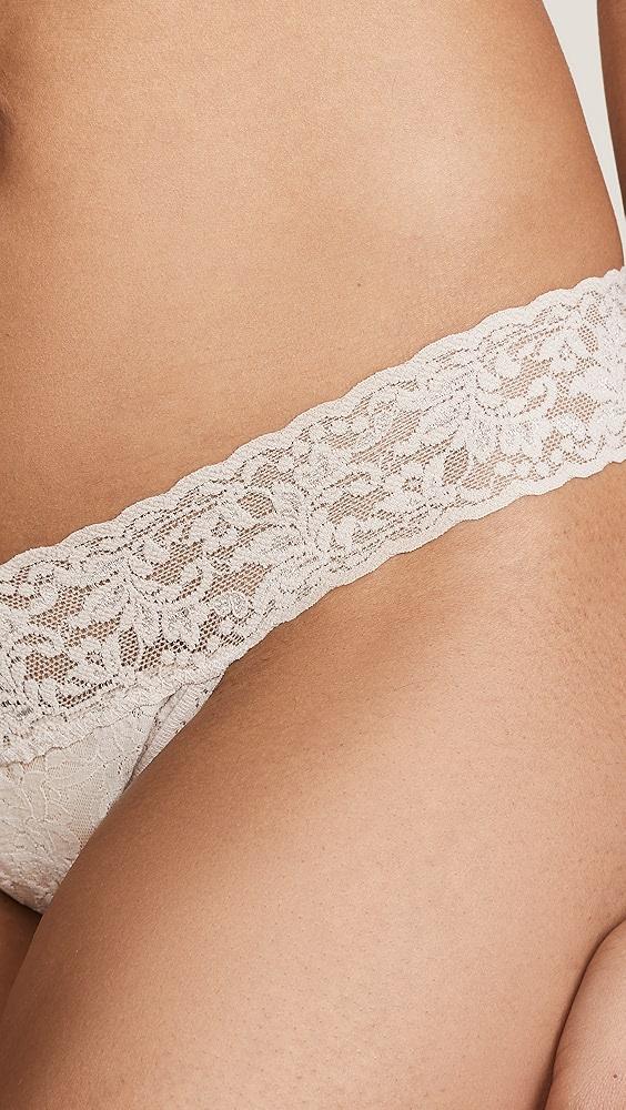 Hanky Panky Petite Signature Lace Low Rise Thong | Shopbop Product Image